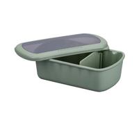 Fackelmann Boîte de rangement Flexibox verte - 1000 ml - Avec couvercle en TPE - Robuste et flexible - Passe au lave-vaisselle - Conçue en Allemagne