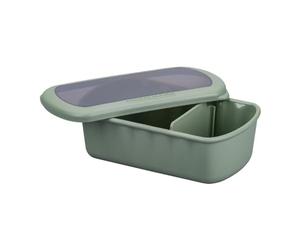 Fackelmann Boîte de rangement Flexibox verte - 1000 ml - Avec couvercle en TPE - Robuste et flexible - Passe au lave-vaisselle - Conçue en Allemagne