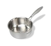 Fackelmann Casserole 16 cm Triply Inox 18/10 14 cm Tous Feux Sans PFAS