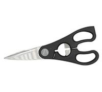 Fackelmann Ciseaux Cuisine Multifonctions avec Tire Bouchon Acier Inoxydable Argent