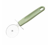 Fackelmann Coupe-pizza 20 cm Ecolution, roulette à pizza écologique avec poignée ergonomique, ustensile de cuisine de qualité pour couper facilement la pizza (couleur : vert menthe/gris clair)