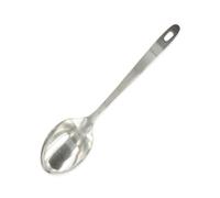 Fackelmann Cuillère à servir 40693 – Louche plate en acier inoxydable argent 31,5×7 cm