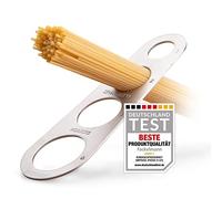 Fackelmann Cuillère à spaghetti pour pâtes (spaghetti) - Portionneuse pour jusqu'à 4 personnes - Mesure facile de la quantité de pâtes - Cuillère à spaghetti en acier inoxydable de qualité supérieure
