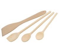 FACKELMANN Cuillère/spatule en bois 4pcs 106849