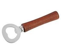 FACKELMANN Décapsuleur Woody, Design Simple, décapsuleur de qualité supérieure avec Manche en Bois (Marron)