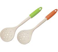 Fackelmann - Écumoire en Bois Manche en Plastique 32 cm