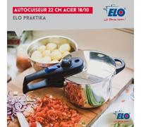 Fackelmann ELO Praktika Autocuiseur vapeur 4L, 22 cm