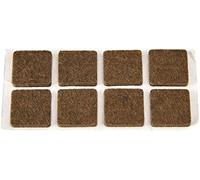 Fackelmann Ensemble de 8 carrés de Feutrine Multi-2 x 2 cm