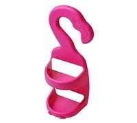 Fackelmann Étagère de Douche Flamant Rose, étagère de Douche à Suspendre, Ensemble de Douche avec Deux étagères, Panier de Douche Pratique sans Trous, étagère Murale pour Accessoires de Salle de Bain