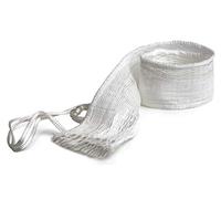 Fackelmann Filet de cuisson résistant en nylon blanc pour cuire les pois chiches, les légumineuses, l'échaudage et l'égouttement des légumes, résiste jusqu'à 2 kg et 180 °C, 36,5 cm, 3 pièces