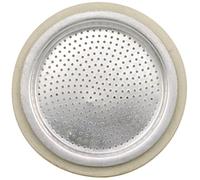 Fackelmann Filtre de 3 Verres à Pied avec Trois tampons Argent