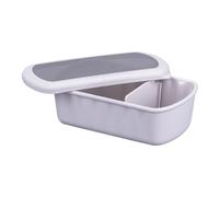 Fackelmann Flexibox Boîte de rangement beige 1000 ml avec couvercle TPE, robuste et flexible, passe au lave-vaisselle et conçue en Allemagne