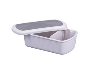 Fackelmann Flexibox Boîte de rangement beige 1000 ml avec couvercle TPE, robuste et flexible, passe au lave-vaisselle et conçue en Allemagne