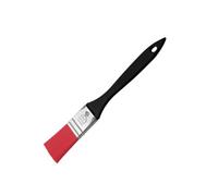 Fackelmann FM Professional 21540 Pinceau pâtisserie, Pinceau de cuisine, Pinceau antiadhésif, Pinceau, Ustensile de cuisine, Plastique, Noir, Rouge, 21,5 cm x 3,5 cm x 3,5 cm