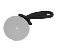 Fackelmann FM Professional 21698 Roulette à pizza, Coupe pizza, Découpe pizza, Roulette pizza, Acier inoxydable, Plastique, Noir, Argenté, 21 cm x 10 cm x 1,5 cm
