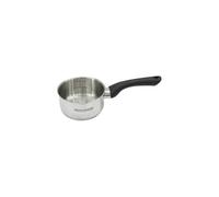 Fackelmann Geneva Saucepan Ø 12 cm Stainless Steel with Ergonomic Bakelite Handle, Heat Resistant and Stainless Steel for All Types of Cookers