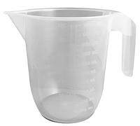 Fackelmann Jarro gradué en Plastique Transparente