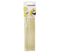 Fackelmann Lot de 10 Paires de Baguettes en Bambou 23 cm