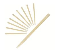 Fackelmann Lot de 10 Paires de Baguettes en Bambou 23 cm Style Japonais | Service asiatique à table, Lot de 10 paires, Bambou naturel, 23 cm pour une prise en main facile, Bois