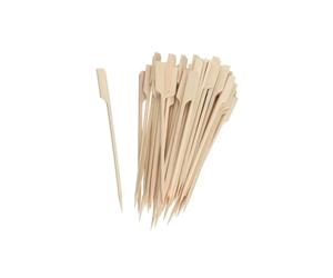 Fackelmann Lot de 150 pics à brochettes en bambou 25 cm | Lot de 150, Préparez tous vos apéritifs, Bambou naturel, Piques de 25 cm, Viandes légumes bonbons, Bois