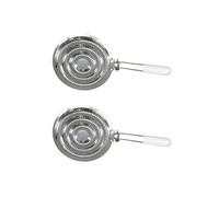 Fackelmann Lot de 2 diffuseurs de chaleur pour gazinière 20,5 cm
