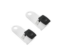 Fackelmann Lot de 2 mandolines manuelles double lame 29 x 13 cm | Coupe nette en duo, Format 29 x 13 cm, Corps plastique léger, Protège main inclus, Pour légumes et fruits