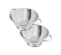Fackelmann Lot de 2 passoires en inox avec anses 24 cm