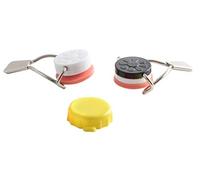 Fackelmann Lot de 3 Bouchons de Bouteille Multicolores