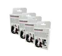 Fackelmann Lot de 4 détartrants à l'acide citrique pour machine à café | Détartrage efficace sans effort, Acide citrique actif, Format compact 11 8 x 9 x 2,8 cm, Garantie 2 ans