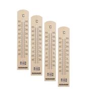 Thermomètre décoratif en bois Set de 4 18 cm Fackelmann Tecno