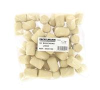 Fackelmann Lot de 50 Bouchons de Liège Droits Colmatés, Beige, 2,3 cm x 3,2 cm