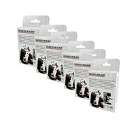 Fackelmann Lot de 6 détartrants à l'acide citrique pour machine à café | Élimine le calcaire, Acide citrique, Lot de 6 sachets, Format compact 11,8 x 9 x 2,8 cm, Entretien des machines à café