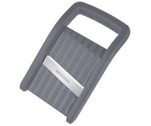 Fackelmann Mini mandoline inox plastique 17,5 cm noire | Coupe rapide sans effort, Format mini pour petites cuisines, Inox et plastique, 17,5 x 10,5 x 1,8 cm, Passe au lave vaisselle