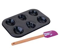 FACKELMANN Moule à muffins avec spatule