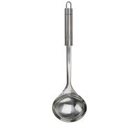 Fackelmann Nirosta 40465 Ladle Oval Handle Stainless Steel 32 cm Ladle 32 cm