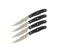 Fackelmann Nirosta Lot de 4 couteaux à steak dentelés inox 22 cm