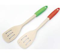 Fackelmann Palette Poisson Bois Manche Plastique 32 cm