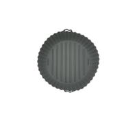 Fackelmann Panier Silicone Rond pour Air Fryer Ø22,5 cm Réutilisable | Cuisson nette en air fryer, Format rond 22,5 cm, Silicone pratique, Lave-vaisselle, Congélateur