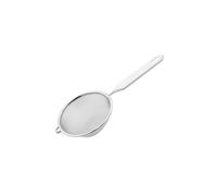 Fackelmann Passoire 10cm en INOX/Plastique, Acier Inoxydable, Argent/Blanc, 23 x 10 x 3 cm