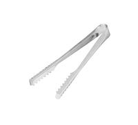 Fackelmann Pince à glaçons 49317 – acier inoxydable, argent, 15 cm