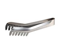 Fackelmann Pince à spaghettis et salade 41001 – acier inoxydable argenté 19 x 3,5 cm