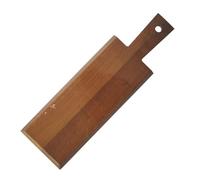 Fackelmann Planche à Découper Rectangulaire en Bois 39 cm | Découpe précise, Format compact 39 x 12 cm, Bois, Pour pain légumes viande, Prise en main simple