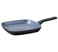 FACKELMANN Poêle à griller Cosmo - Diamètre : 28 cm - En aluminium pressé - Revêtement en céramique Excilon sans PFAS - Poignée Soft Touch - Nettoyage à la main