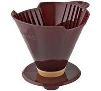 Fackelmann Porte-filtre à café flexible 16x15 cm Marron PP / TPE G