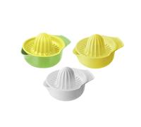 Fackelmann Presse-citron, récipient – jus sans pépins pour citrons verts (jaune, blanc, jaune/vert)