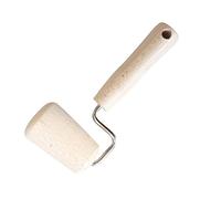 Fackelmann Rouleau à pâtisserie en Bois pour étaler la pâte à Pizza Marron 17 x 6,5 x 4 cm