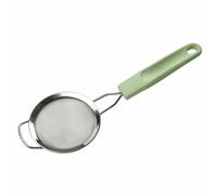 Fackelmann Passoire 9 cm, Acier Inoxydable, Vert Menthe/Gris Clair, Ø90 x 270 mm