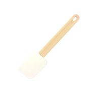 Fackelmann Spatule Maryse à pâtisserie en silicone blanc 32 cm | Mélange sans effort, Silicone souple, 32 cm pour bols profonds, Raclage précis, Passe au lave-vaisselle
