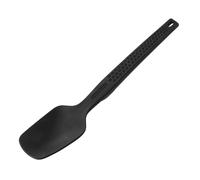 Fackelmann Statement Cuillère de service avec fonction lift-up - Cuillère de cuisine avec poignée ergonomique - Convient pour casseroles et poêles à revêtement - Environ 30 x 6,5 x 3,5 cm - Gris