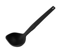 Fackelmann Statement Louche avec fonction lift-up - Avec poignée ergonomique - Convient pour casseroles et poêles à revêtement - Gris - Environ 28,5 x 8,5 x 7,5 cm